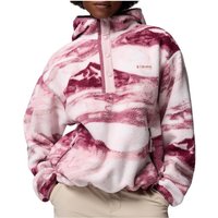 Columbia - Women's Helvetia II Printed Hoodie - Fleecepullover Gr S rosa