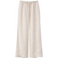 Mazine - Women's Drawstring Linen Pants - Freizeithose Gr S beige