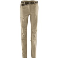 Maier Sports - Women's Lulaka - Trekkinghose Gr 17 - Short beige