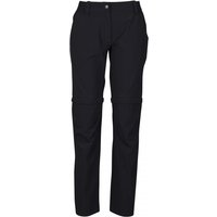 Vaude - Women's Farley Stretch Zip Off Pants II - Trekkinghose Gr 44 - Regular schwarz