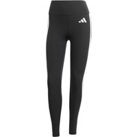 adidas - Women's Optime Essentials 3 Stripes Leggings - Leggings Gr S schwarz