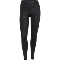 adidas - Women's All Me Essentials Graphic Leggings - Leggings Gr L schwarz