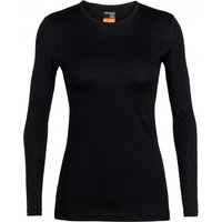 Icebreaker - Women‘s 200 Oasis L/S Crewe - Merinounterwäsche Gr L schwarz Icebreaker - Women‘s 200 Oasis L/S Crewe - Merinounterwäsche Gr L schwarz