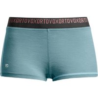 Ortovox - Women's 185 Rock'N'Wool Hot Pants - Merinounterwäsche Gr L türkis