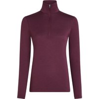 Icebreaker - Women's 200 Oasis L/S Half Zip - Merinolongsleeve Gr XL lila
