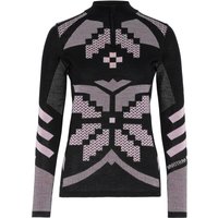 Kari Traa - Women's Faith Half Zip - Merinounterwäsche Gr XL schwarz