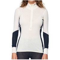 Devold - Women's Wool Mesh 190 Zip Neck - Merinounterwäsche Gr M weiß