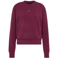 adidas - Women's D4T Workout Warm Up Crew Neck - Pullover Gr S lila