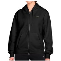 Nike - Women's Studio Fleece MW Std Full Zip Hoody - Hoodie Gr XL schwarz