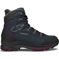Lowa Mauria Gore-Tex Femme Bleu Marine Lowa - Women's Mauria Evo GTX - Chaussures de randonnée taille 36,5, noir/bleu