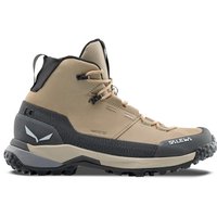 Salewa - Women's Puez Leather Mid PTX - Wanderschuhe Gr 38 beige/grau