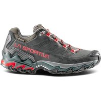 La Sportiva Ultra Raptor II Leather Gore-Tex Wide Femme Kaki La Sportiva - Women's Ultra Raptor II Leather Wide GTX - Chaussures multisports taille 38, gris