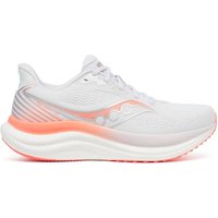 Saucony Triumph 23 Femme Blanc Rose Saucony - Women's Triumph 23 - Chaussures de running taille 37,5, blanc