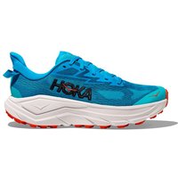 HOKA Challenger 8 Femme Bleu HOKA - Women's Challenger 8 - Chaussures de trail taille 36 2/3 - Regular, bleu