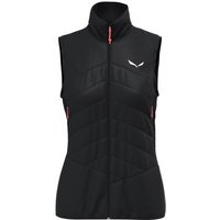 Salewa - Women's Ortles Hybrid TWR Vest - Wollweste Gr 36 schwarz