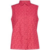 CMP - Women's Shirt with Pattern - Bluse Gr 48 rot/rosa