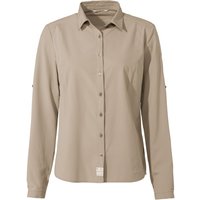 Vaude - Women's Rosemoor L/S Shirt IV - Bluse Gr 36 beige