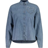 Maloja - Women's PicotaM. - Hemd Gr M grau/blau