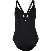 Seafolly - Women's Collective Deep V One Piece - Badeanzug Gr 36 schwarz