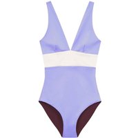 MYMARINI - Women's Plungesuit - Badeanzug Gr S lila