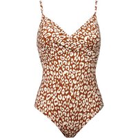 Lidea - Women's Glided Wild Swimsuit - Badeanzug Gr 44 - Cup: E weiß