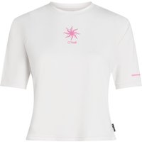 O'Neill - Women's Hybrid UPF Polygiene T-Shirt - Lycra Gr XS weiß