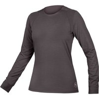 Endura - Women's Singletrack Trikot L/S - Radtrikot Gr XL grau