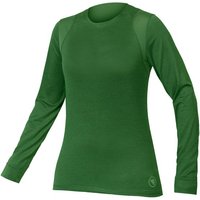 Endura - Women's Singletrack Trikot L/S - Radtrikot Gr XL oliv