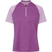 Vaude - Women's Tamaro Half Zip Shirt IV - Radtrikot Gr 36 lila