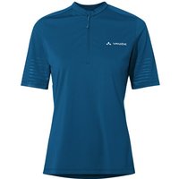 Vaude - Women's Qimsa Pro Half Zip Shirt - Radtrikot Gr 36 blau