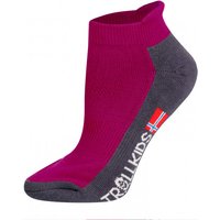Trollkids - Kids Hiking Low Cut Socks II 2-Pack - Multifunktionssocken Gr 27-30 bunt
