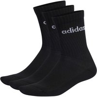 adidas - Cushioned Linear Crew 3-Pack - Multifunktionssocken Gr 40-42 schwarz adidas - Cushioned Linear Crew 3-Pack - Multifunktionssocken Gr 40-42 schwarz