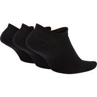 Nike - Everyday Lightweight Training No-Show Socks - Multifunktionssocken Gr XL - EU: 46-50 schwarz