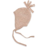 Engel - Baby Mütze Wollfleece - Mütze Gr 74/80 beige