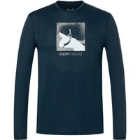 super.natural - Almost Done L/S - Longsleeve Gr XXL blau
