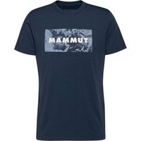 Mammut - Trovat T-Shirt Logo - T-Shirt Gr XL blau