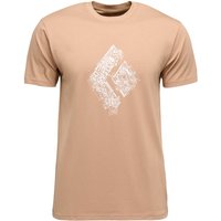 Black Diamond - Engineered Diamond S/S Tee - T-Shirt Gr S beige