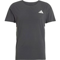 adidas - Adizero Running T-Shirt - Laufshirt Gr S grau