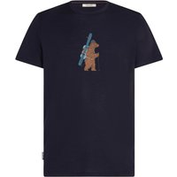 Icebreaker - Merino 150 Tech Lite S/S Tee Bear Tour - Merinoshirt Gr XXL blau