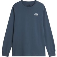 The North Face - Evolution Box NSE Regular Long Sleeve - Longsleeve Gr M blau