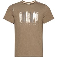 Chillaz - Innsbruck Time To Chill - T-Shirt Gr M beige