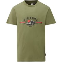 Picture - Authentic Tee - T-Shirt Gr XL oliv