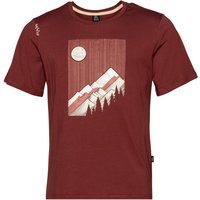 Chillaz - Bozen Sunny Mountains - T-Shirt Gr S rot