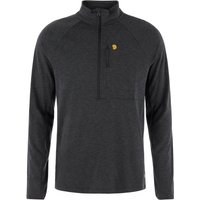 Fjällräven - Bergtagen Midlayer Half Zip - Merinoshirt Gr L schwarz