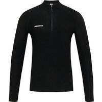 Mammut - Tree Wool Thermal FL Half Zip Longsleeve - Funktionsshirt Gr XL schwarz