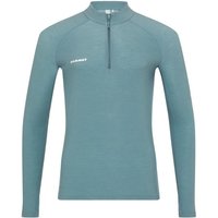 Mammut - Tree Wool Thermal FL Half Zip Longsleeve - Funktionsshirt Gr XXL türkis