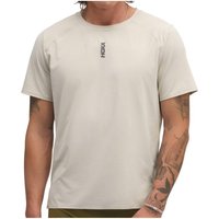HOKA - Everyrun Short Sleeve - Laufshirt Gr S beige