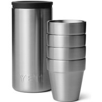 Yeti Coolers - Shot Glasses & Case - Becher Gr 50 ml grau