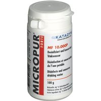 MICROPUR Forte MF 10'000P Pulver Wasserentkeimung Trinkwasser, Gewicht:100g