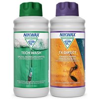 Nikwax Twin Pack - Tech Wash + TX.Direct Wash-In 2 x 1L